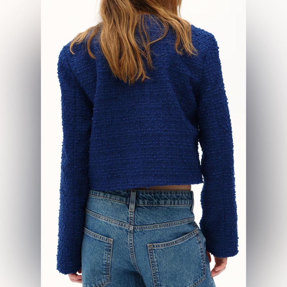 H&M Short Boucle Jacket. NWT - Picture 3 of 5